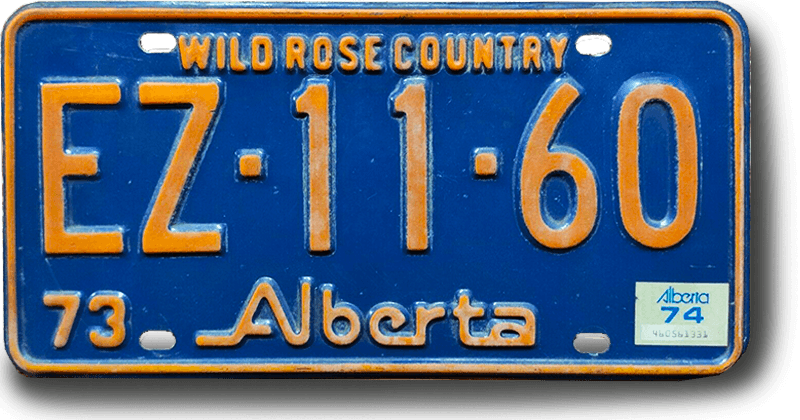 license plate